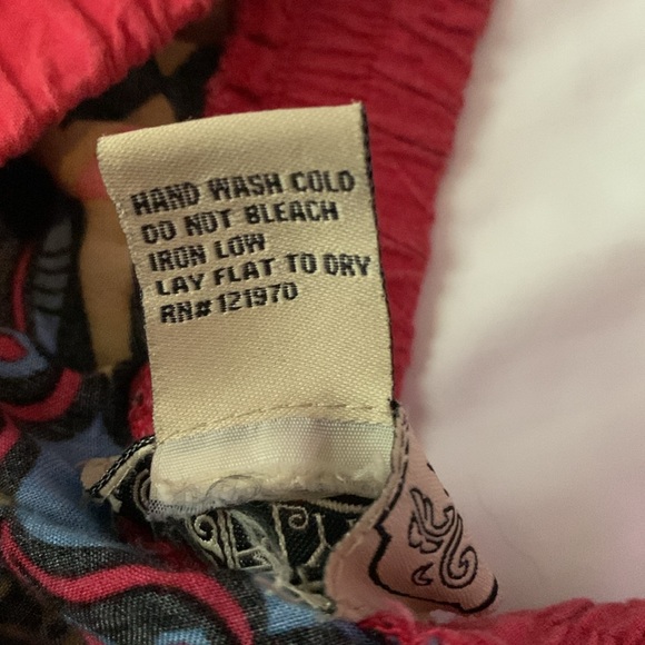 Flying Tomato Boho Aztec Mixed Print Pull On Maxi Length Skirt size M Womens - Picture 6 of 6